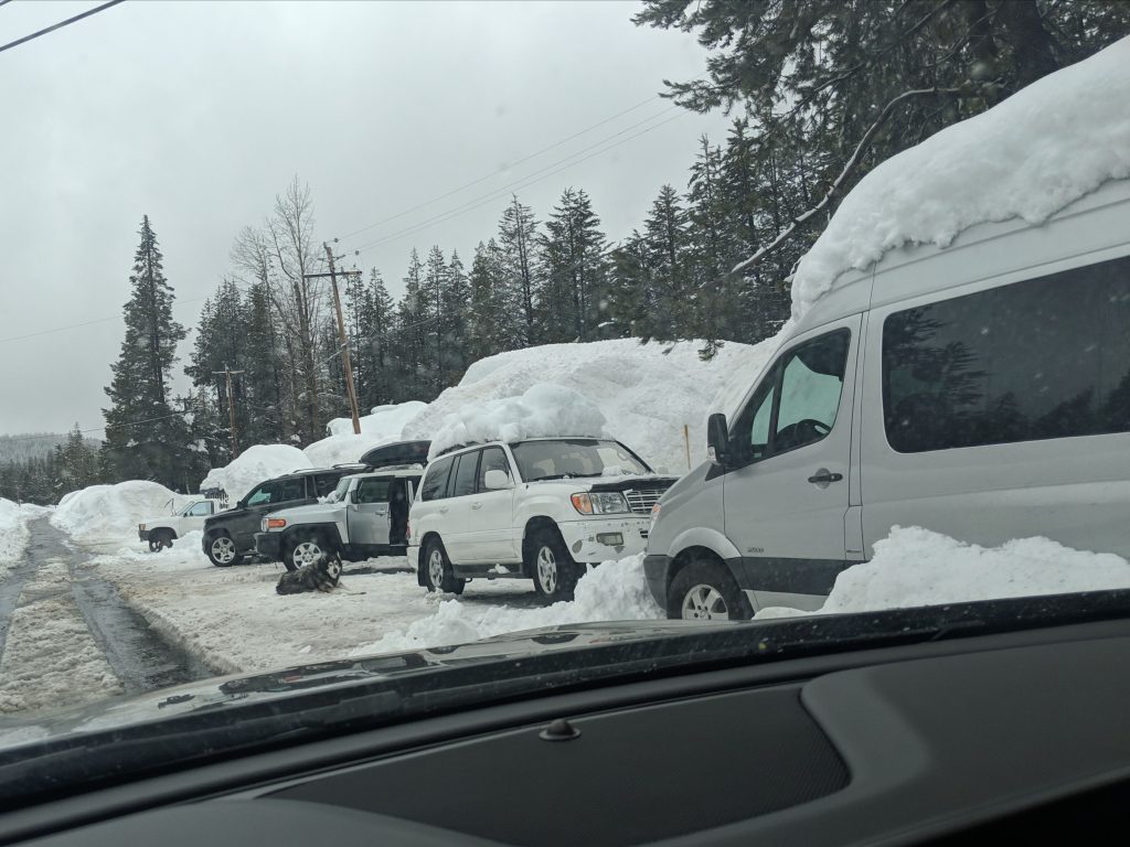 Rental vehicles in Lake Tahoe, CA, Photo: Courtesy, CA Bazan, LLP. CC BY-NC-SA 4.0 